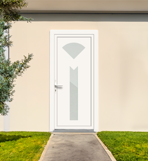 porte d'entrée pvc sur mesure